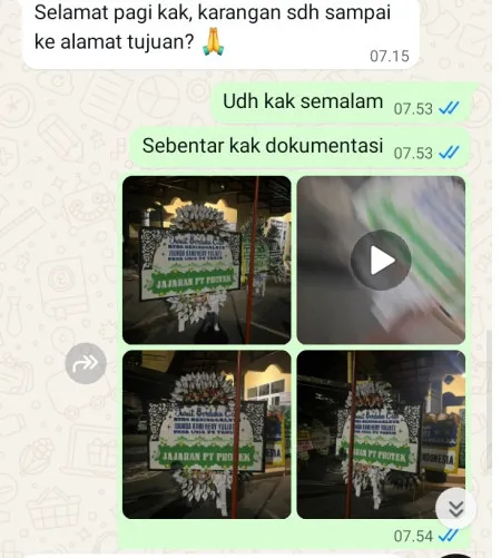 Pengiriman Papan Bunga Selamat Duri Utara