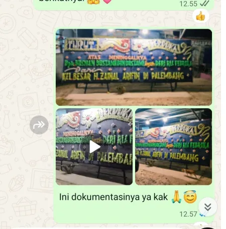 Pengiriman Papan Bunga Duka Duri Utara