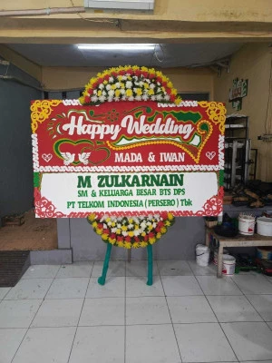 Papan Bunga di Duri Utara