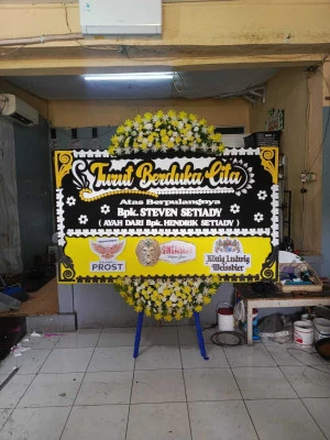 Papan Bunga di Duri Utara