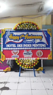 Papan Bunga di Duri Utara